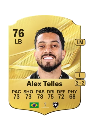 Alex Telles - 76 - Rare EA FC 27 card