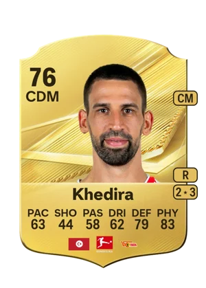 Khedira - 76 - Rare EA FC 27 card