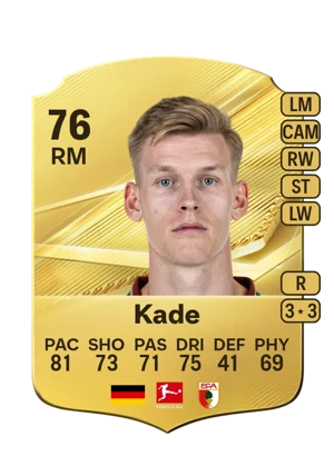 Kade - 76 - Rare EA FC 27 card