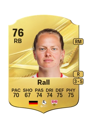 Rall - 76 - Rare EA FC 27 card