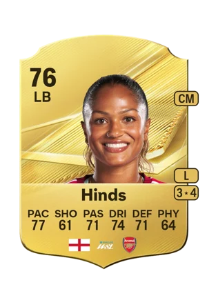 Hinds - 76 - Rare EA FC 27 card