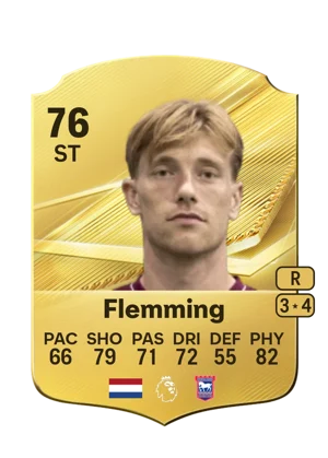 Flemming - 76 - Rare EA FC 27 card