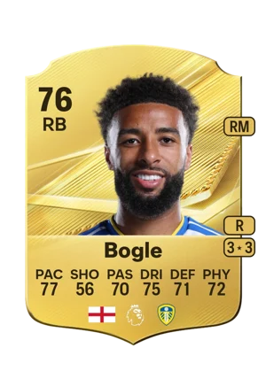 Bogle - 76 - Rare EA FC 27 card