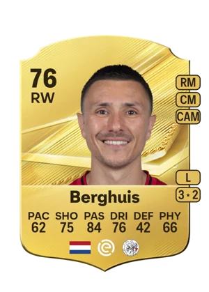 Berghuis - 76 - Rare EA FC 27 card