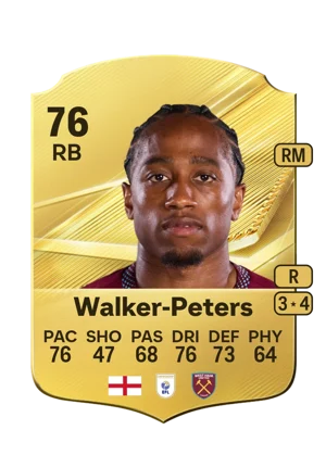 Walker-Peters - 76 - Rare EA FC 27 card