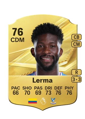 Lerma - 76 - Rare EA FC 27 card