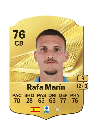 Rafa Marín - 76 - Rare EA FC 27 card
