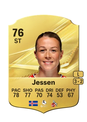 Jessen - 76 - Rare EA FC 27 card