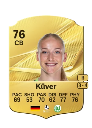 Küver - 76 - Rare EA FC 27 card