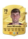 Juan Miranda - 76 - Rare