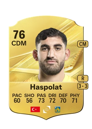 Haspolat - 76 - Rare EA FC 27 card