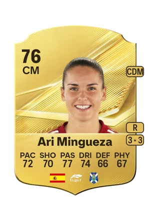 Ari Mingueza - 76 - Rare EA FC 27 card