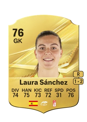 Laura Sánchez - 76 - Rare EA FC 27 card