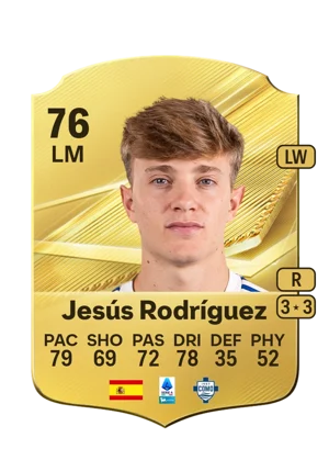 Jesús Rodríguez - 76 - Rare EA FC 27 card