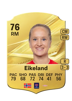 Eikeland - 76 - Rare EA FC 27 card
