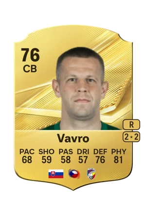 Vavro - 76 - Rare EA FC 27 card