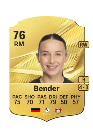 Bender - 76 - Rare EA FC 27 card