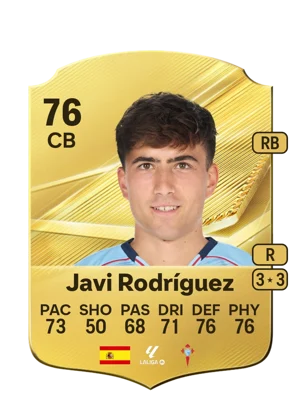 Javi Rodríguez - 76 - Rare EA FC 27 card
