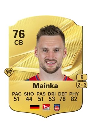 Mainka - 76 - Rare EA FC 27 card