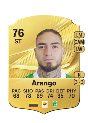 Arango - 76 - Rare EA FC 27 card
