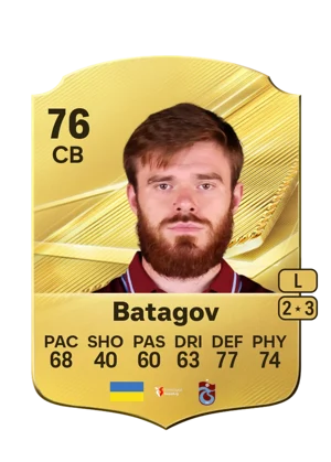 Batagov - 76 - Rare EA FC 27 card