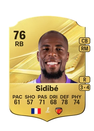 Sidibé - 76 - Rare EA FC 27 card
