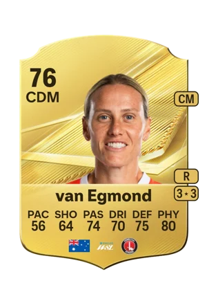 van Egmond - 76 - Rare EA FC 27 card