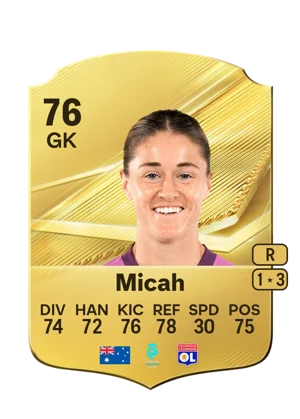 Micah - 76 - Rare EA FC 27 card