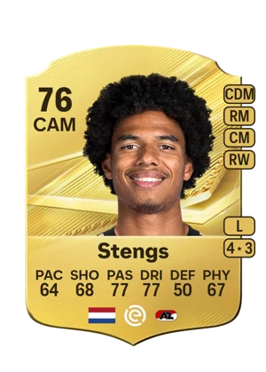 Stengs - 76 - Rare EA FC 27 card