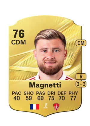 Magnetti - 76 - Rare EA FC 27 card