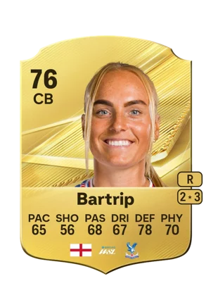 Bartrip - 76 - Rare EA FC 27 card