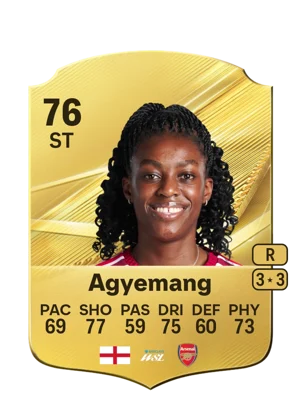 Agyemang - 76 - Rare EA FC 27 card