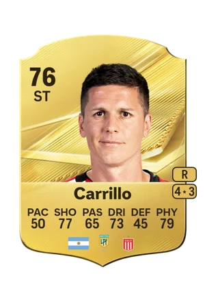Carrillo - 76 - Rare EA FC 27 card