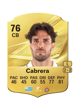 Cabrera - 76 - Rare EA FC 27 card