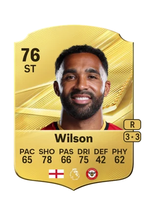 Wilson - 76 - Rare EA FC 27 card