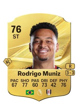Rodrigo Muniz - 76 - Rare EA FC 27 card