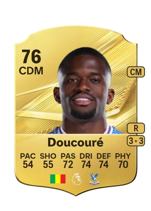 Doucouré - 76 - Rare EA FC 27 card