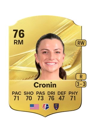 Cronin - 76 - Rare EA FC 27 card