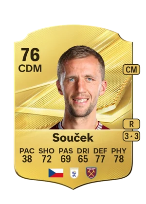 Souček - 76 - Rare EA FC 27 card
