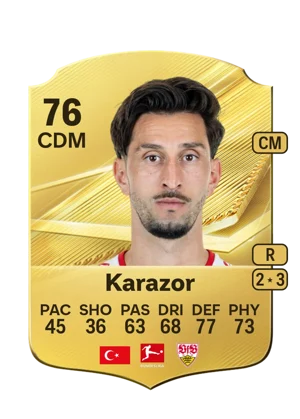 Karazor - 76 - Rare EA FC 27 card
