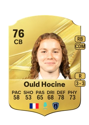 Ould Hocine - 76 - Rare EA FC 27 card
