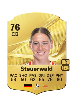 Steuerwald - 76 - Rare EA FC 27 card