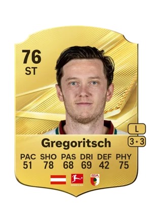 Gregoritsch - 76 - Rare EA FC 27 card
