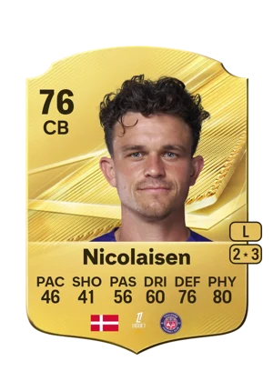 Nicolaisen - 76 - Rare EA FC 27 card