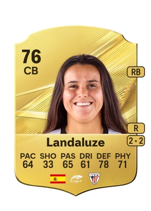 Landaluze - 76 - Rare EA FC 27 card