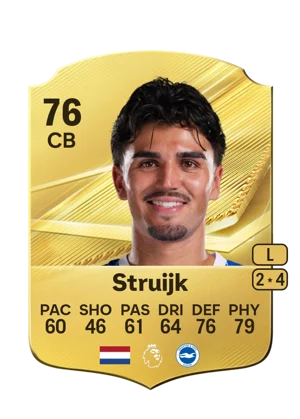 Struijk - 76 - Rare EA FC 27 card
