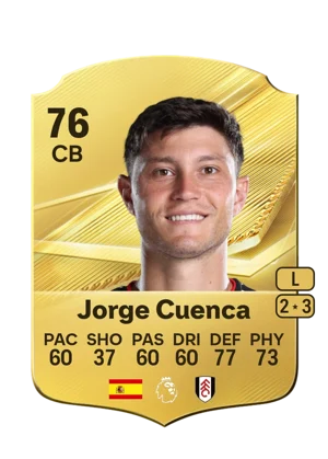 Jorge Cuenca - 76 - Rare EA FC 27 card