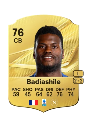 Badiashile - 76 - Rare EA FC 27 card