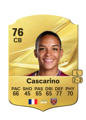 Cascarino - 76 - Rare EA FC 27 card