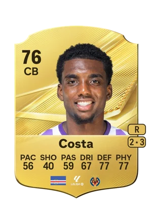 Costa - 76 - Rare EA FC 27 card
